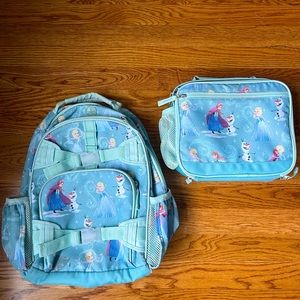 Pottery Barn kids backpack and lunchbox (Frozen/Elsa) ❄️
